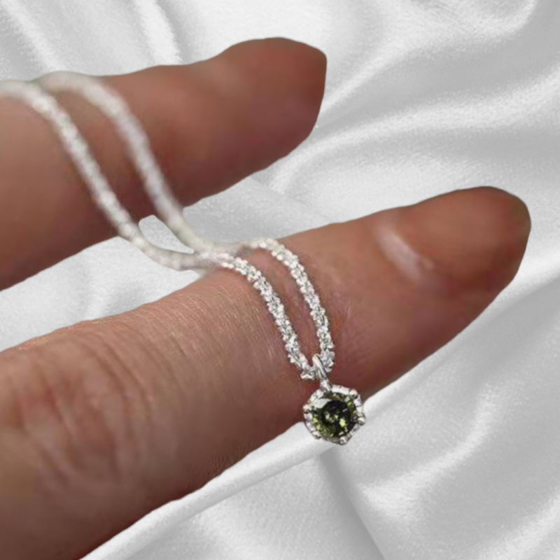 Серебро с цирконом